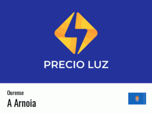 Precio luz hoy horas A Arnoia