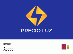 Precio luz hoy horas Acebo