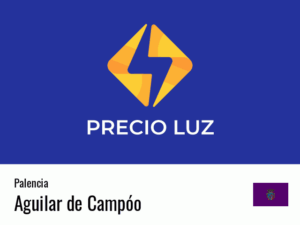 Precio luz hoy horas Aguilar de Campóo