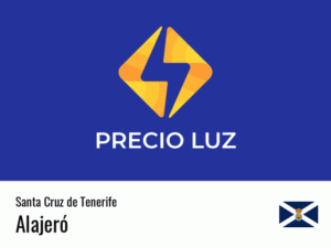 Precio luz hoy horas Alajeró