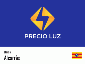 Precio luz hoy horas Alcarràs