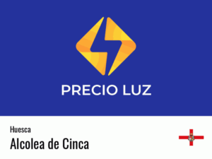 Precio luz hoy horas Alcolea de Cinca