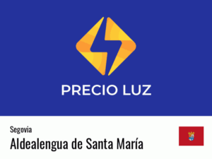 Precio luz hoy horas Aldealengua de Santa María