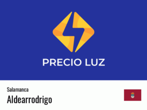 Precio luz hoy horas Aldearrodrigo