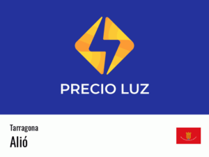 Precio luz hoy horas Alió