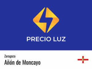 Precio luz hoy horas Añón de Moncayo
