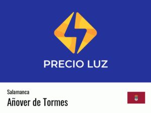 Precio luz hoy horas Añover de Tormes