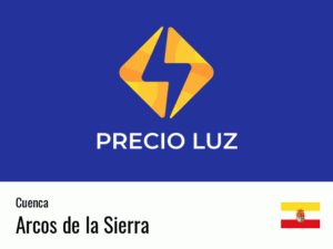 Precio luz hoy horas Arcos de la Sierra
