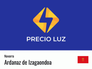 Precio luz hoy horas Ardanaz de Izagaondoa