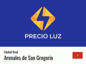 Precio luz hoy horas Arenales de San Gregorio