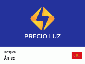 Precio luz hoy horas Arnes