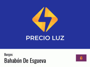 Precio luz hoy horas Bahabón De Esgueva