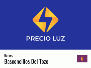 Precio luz hoy horas Basconcillos Del Tozo