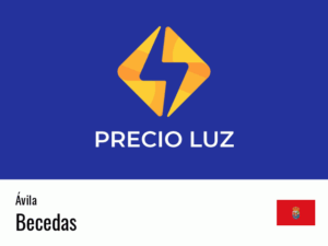 Precio luz hoy horas Becedas