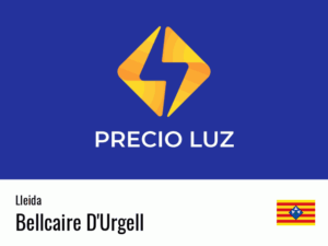 Precio luz hoy horas Bellcaire D'Urgell