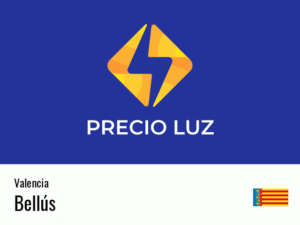 Precio luz hoy horas Bellús