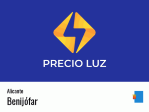 Precio luz hoy horas Benijófar
