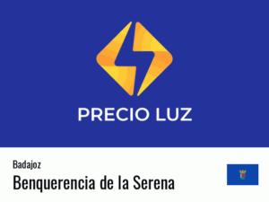 Precio luz hoy horas Benquerencia de la Serena