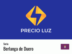Precio luz hoy horas Berlanga de Duero