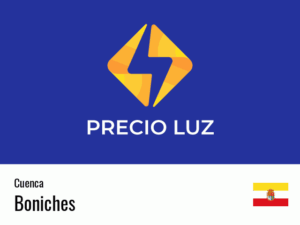 Precio luz hoy horas Boniches
