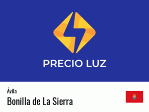 Precio luz hoy horas Bonilla de La Sierra