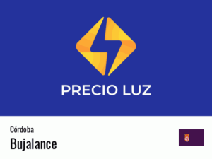 Precio luz hoy horas Bujalance