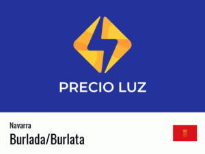 Precio luz hoy horas Burlada/Burlata