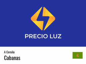 Precio luz hoy horas Cabanas