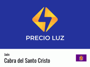 Precio luz hoy horas Cabra del Santo Cristo