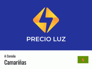 Precio luz hoy horas Camariñas