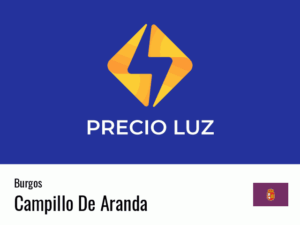 Precio luz hoy horas Campillo De Aranda