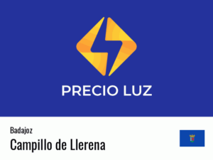 Precio luz hoy horas Campillo de Llerena