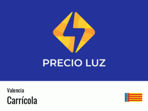Precio luz hoy horas Carrícola