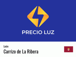 Precio luz hoy horas Carrizo de La Ribera