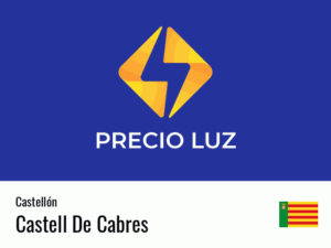 Precio luz hoy horas Castell De Cabres