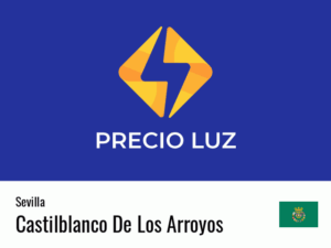 Precio luz hoy horas Castilblanco De Los Arroyos