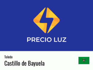 Precio luz hoy horas Castillo de Bayuela