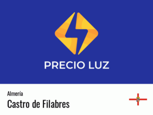 Precio luz hoy horas Castro de Filabres
