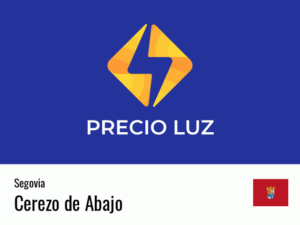 Precio luz hoy horas Cerezo de Abajo