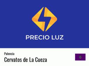 Precio luz hoy horas Cervatos de La Cueza