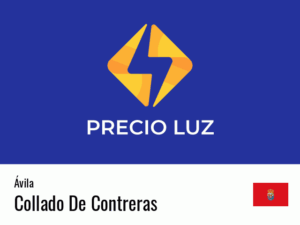 Precio luz hoy horas Collado De Contreras