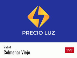 Precio luz hoy horas Colmenar Viejo