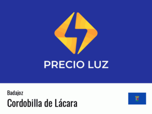 Precio luz hoy horas Cordobilla de Lácara