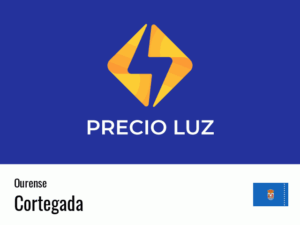 Precio luz hoy horas Cortegada