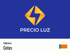 Precio luz hoy horas Cotes