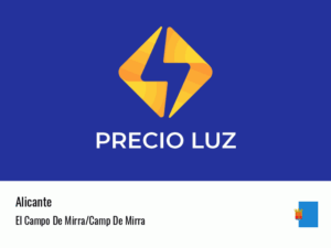 Precio luz hoy horas El Campo De Mirra/Camp De Mirra