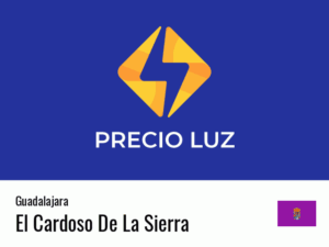Precio luz hoy horas El Cardoso De La Sierra