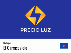 Precio luz hoy horas El Carrascalejo