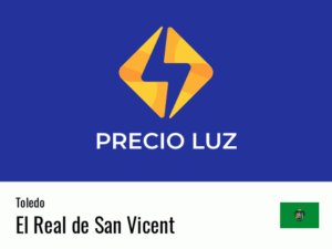 Precio luz hoy horas El Real de San Vicent