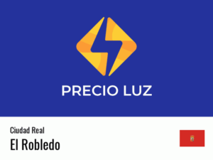 Precio luz hoy horas El Robledo